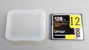 ☆ Lexar レキサー 128GB CFカード コンパクトフラッシュカード 800X　実用品 I2 ☆
