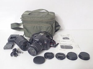 Canon キヤノン デジタル一眼レフカメラ EOS Kiss X80 ダブルズームキット ★ 6E618-3