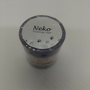 ネコのマスキングテープ4つセット Neko Masking Tape
