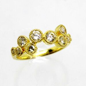 ◎中古美品◎１８金　ダイヤ　0.84ｃｔ　リング　12号