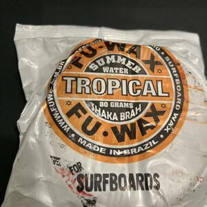 新品 FU WAX サーフィン ワックス TROPICAL トロピカル フーワックス 国内 正規品 ボディーボード 夏 向け SURF BODY BOARD サーフボード