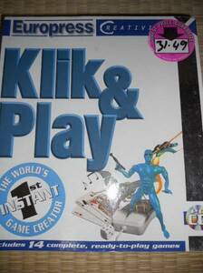 Klik&Play クリックアンドプレイ　英語版　【USED】