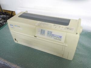 EPSON VP-5200 ドットインパクトプリンタ/スタッカ部欠品/印字圧センサー調整済み/インクリボン無/入れ替え用/日焼有/整備後出荷