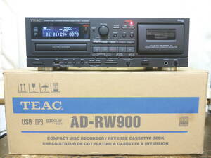 TEAC　　AD-RW900 CDカセットレコーダー　ティアック B 1