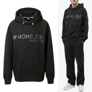 送料無料 64 MONCLER GRENOBLE モンクレール グルノーブル 8G00011 8098U ブラック パーカー スウェット size XL