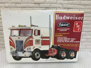 三478☆【現状品】amt Budweiser プラモデル 352 PACEMAKER CABOVER 1/25 トラック 組立途中 当時物 希少品☆