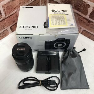 Ｃａｎｏｎ ＥＯＳ ７０Ｄ ボディ レンズ２本セット キャノン 充電器 デジタル 一眼レフ カメラ/229