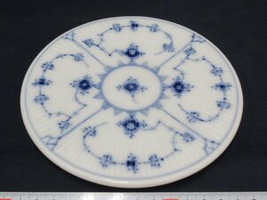 P2493 ロイヤルコペンハーゲン Royal Copenhagen ブルーフルーテッド ティーポットタイル