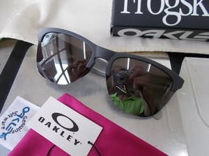 OAKLEY オークリー FROGSKINS LITE OO9374-5163 サングラス レトロデザインでお洒落 MATTE DARK GREY × PRIZM BLACK レンズ