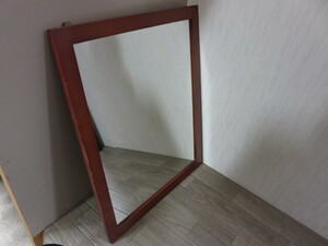 ★ミラー★　鏡　壁掛け　木製フレーム
