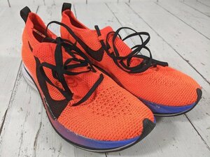 【4yt096】ランニングシューズ NIKE ナイキ ヴェイパーフライ 4% フライニット AJ3857-601 サイズ：25.0㎝◆d45