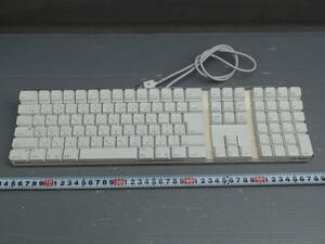 ★美品★Apple★USBキーボード★A1048★純正Keyboard★日本語配列キーボード★キータッチのメカニカルな感触が心地よい印象です★