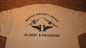 【MAG-11】米海兵隊ミラマー基地 第11海兵飛行大隊 USMC Marine Aircraft Group 11MCAS MIRAMAR TシャツサイズXL　　VMFA-314