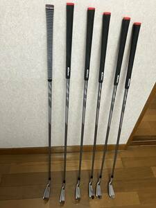 【美品】222CB+ アイアン MCI B70 カーボン（S）5本セット（6i〜PW）　オマケ付き