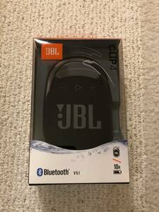 ★新品★未開封★ JBL ポータブルスピーカー クリップ4 ブラック CLIP4 BLACK 防水・防塵 Bluetooth 