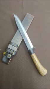 トヨクニ　豊国　槌目剣鉈　剣鉈　狩猟刀　ハンティングナイフ　24cm