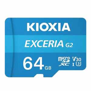 □microSDXCメモリーカード キオクシア KMU-B064GBK [64GB]