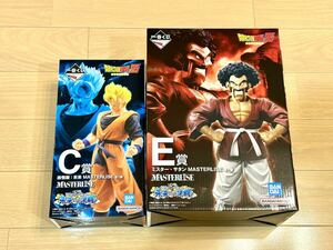 一番くじ ドラゴンボール 未来への決闘 C賞 孫悟飯：未来 E賞 ミスター・サタン MASTERLISE 下位賞おまけ付 未使用 未開封