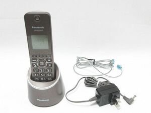 パナソニック Panasonic デジタルコードレス電話機 子機 VE-GZS10-T ブラウン KX-FKD550-T 電話機 簡易動作 初期化 ジャンク扱い