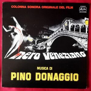 0( =^・_・^)=〇☆伊盤オリジナルLP☆Nero Veneziano★ピーノ・ドナッジオ★Pino Donaggio★Damned in Venice★★★☆