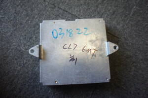 CL7 前期【エンジンコンピューター】37820-RBC-J01　6MT ECU H15 ホンダ アコード ユーロR CY-EH2294A