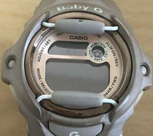 278-0073 CASIO カシオ Baby-G レディース腕時計　ラバーベルト　デジタル　クオーツ　BG-169G 電池切れ　動作未確認