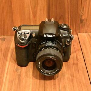 【動作未確認】Nikon D200 本体＋レンズのみ