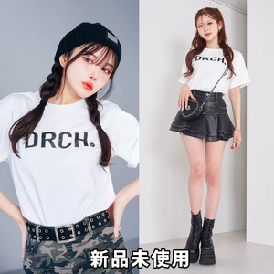 ダーリッチ ボックスロゴTシャツ ホワイト しゃるのクローゼット