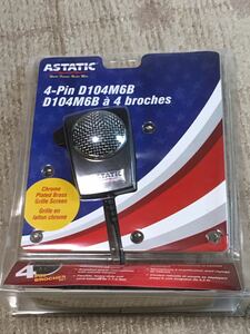 ★★ASTATIC D104M6B 新品未開封 パワーマイク★★