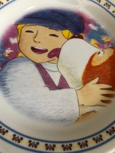 フランダースの犬　絵皿　飾り皿　日本アニメーション　非売品　プレート　名作アニメ　ノベルティ