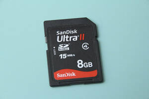 8GB SDHC カード　SanDisk Ultra ll