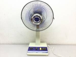 希少！当時物 紫羽根 扇風機 お座敷扇 Daiei Electric Fan CF-30K16 羽根径30cm 3枚羽根 昭和 レトロ家電 首振り ダイエー