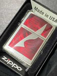 zippo 機動戦士ガンダム シャア専用 厚プレート 希少モデル 2006年製 ケース 保証書付き