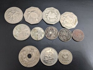 外国銭　外国硬貨　ツバル / パプアニューギニア　現状品　古銭