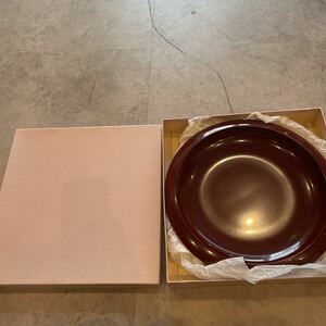 漆器木製　鉢　未使用