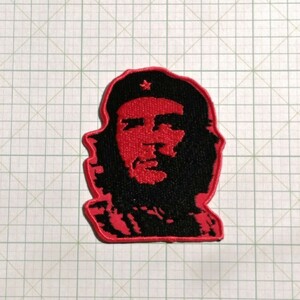 ★ チェ・ゲバラ ワッペン Che Guevara NO6 キューバ革命 ★ アイロン接着OK