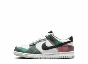 Nike GS Dunk Low "Plaid" 24.5cm DV8919-100