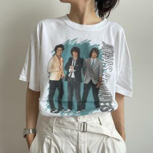 GF184 Tシャツ ジョナス・ブラザーズ バンド 2008年 ツアー 白T