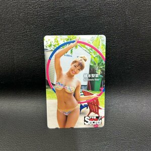 1円　待望の再入荷　６３　テレホンカード50　テレカ　橋本梨菜　アイドル　何枚買っても送料370円