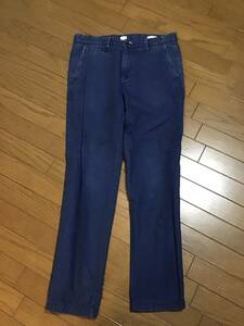 良品【Gap/ギャップ】スリムデニムパンツ・ジーンズ/30×30★SLIM★ブルー系★メンズ★USED