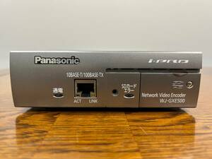 Panasonic ネットワークビデオエンコーダー WJ-GXE500 本体のみ　　ジャンクで出品