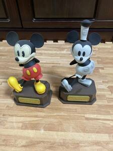 ディズニー　ミッキーマウス　フィギュア　2種セット　開封品　経年劣化あり
