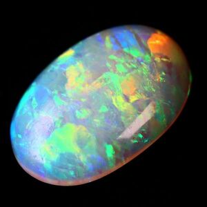 1.325ct 天然ホワイトオパール オーストラリア 高品質 遊色抜群 〔Australia White opal jewelry natural ナチュラル loose ルース〕