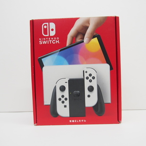 Nintendo Switch 有機ELモデル Joy-Con(L)/(R) ホワイト ニンテンドースイッチ 中古 ゲーム機 ∴WE1588