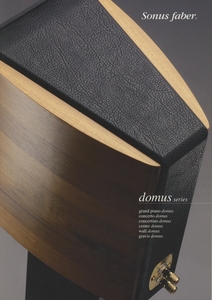 Sonus faber domusシリーズのカタログ ソナスファベール 管2054s4