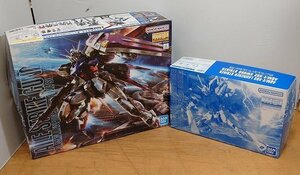 【未組立】1/100 MG GAT-X105 エールストライクガンダム Ver.RM + Ver.RM専用 ランチャーストライカー/ソードストライカーパック