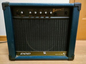 Rare USA Made DOD Bass 40W Blue Tolex Combo Amp レア USA製 UTAH州 90年代 DOD ベース コンボアンプ 250 エフェクター のメーカー