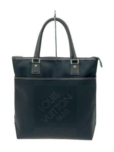 LOUIS VUITTON◆クガール_ダミエ・ジェアン_BLK/ナイロン/BLK