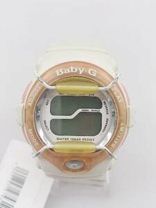 ◇ CASIO カシオ Baby-G ベイビージー クォーツ式 デジタル 腕時計 ウォッチ オフホワイト レディース