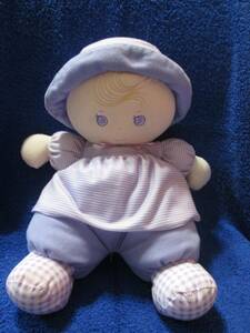 You & Me plush baby doll purple clothes 14" 海外 即決